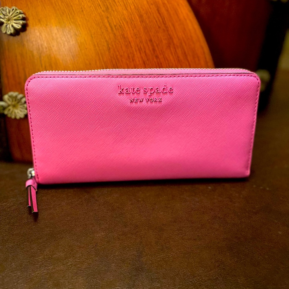 Kate Spade Peony Pink Wallet